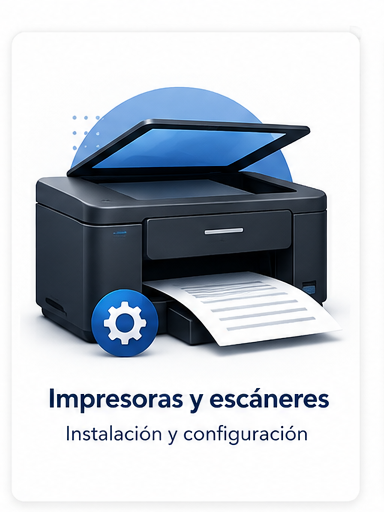 Impresoras y escáneres